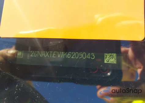 2019 Chevrolet Equinox Lt from USA, damaged, VIN 2GNAXTEV1K6205043